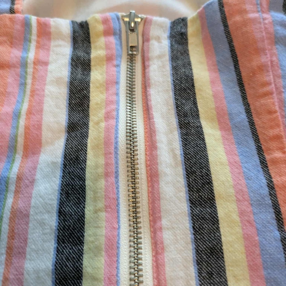 Forever 21 Multicolor Striped Dress Y2K - Picture 5 of 8